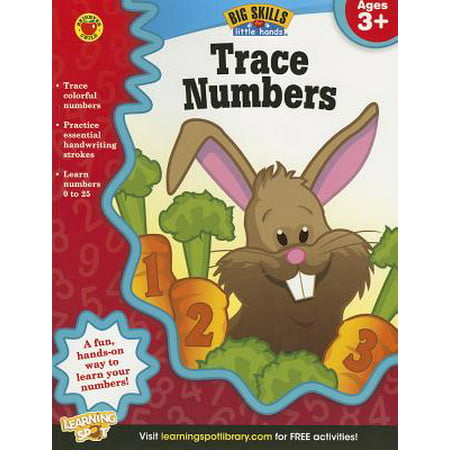 Trace Numbers, Ages 3 - 5 (Best Way To Trace A Phone Number)