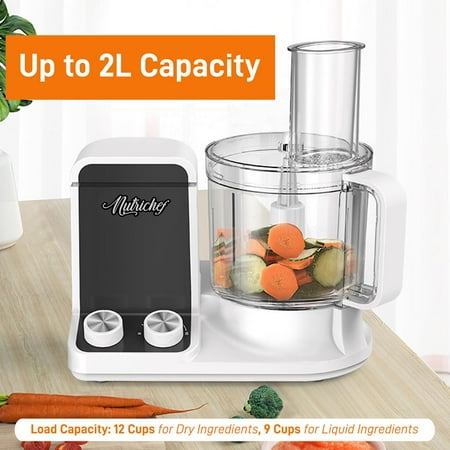 NutriChef - Food Processor - White