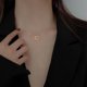 thumbnail image 1 of Collar con colgante en forma de corazón a la moda, cadena de ópalo brillante para mujer, joyería de temperamento 2021, gargantilla, collar, regalos de joyería de boda Tan Jianjun unisex, 1 of 2