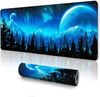 Starry Sky Moon Mountain Forest