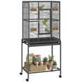 thumbnail image 1 of PawHut 56"H Bird Cage, Rolling Parrot Cage w/ Detachable Rolling Stand, 1 of 10