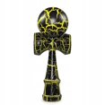thumbnail image 1 of Bola de habilidad japonesa Kendama espada bola Kendama juguete de madera de haya agrietada (negro amarillo ShuxiuWang 8390613406279, 1 of 1
