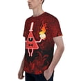 thumbnail image 3 of Bill Cipher Men's T Shirts Cartoon Graphic Short Sleeve Tees Novelty Casual Unisex Adults Tee Shirt Tops, 3 of 8
