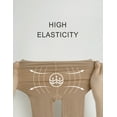 thumbnail image 3 of Daydance Tan Ballet Tights Ultra Soft Opaque Footed Dance Leggings for Girls, One Pair, 3 of 5