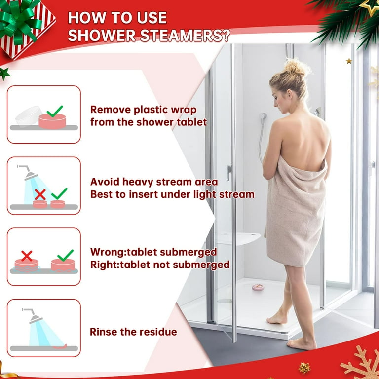 Shower Steamer Bombs How To Use