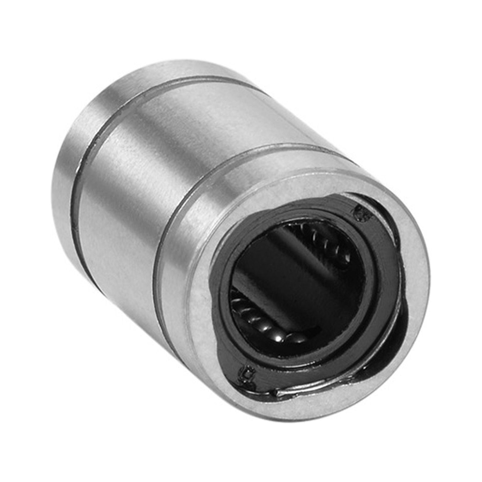 LM5UU Linear Ball Bearings, 5mm Bore 10mm OD 15mm Long Linear Bearing for CNC, 3D Printer, 12 Pack