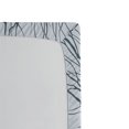 thumbnail image 3 of Ambesonne Winter Fitted Sheet, Snowy Forest Trees Birds, Full Size, Petrol Blue, 3 of 3