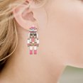 thumbnail image 5 of Gymnture christmas 1 Pair Nutcracker Earrings Fashion Dangle Earrings Women Drop Earrings Unique Jewelry, 5 of 10