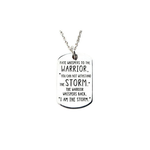 Download Floriana Floriana Women S I Am The Storm Pendant Necklace Sterling Silver With 20 Chain Walmart Com Walmart Com
