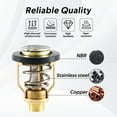 thumbnail image 2 of Thermostat Compatible with Yamaha F75 F90 F150 F200 F225 F250 4-Stroke Outboard Motors Replace#: 67F-12411-01-00 67F-12411-00, 2 of 6