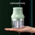 thumbnail image 5 of Ginger Masher Multipurpose Transparent Durable Mini Electric Garlic Chopper Vegetable Crusher Tool, 5 of 5