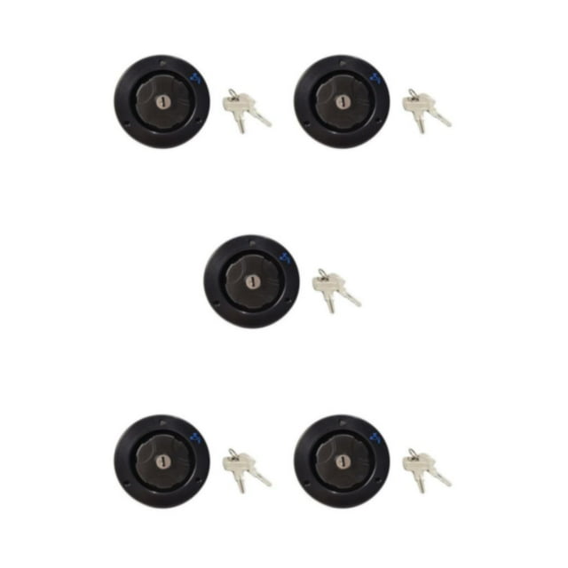 Youkk Reliable Safe Wide Range Of Selections Water Inlet For Camping Durable black 5Set