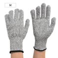thumbnail image 1 of S M/l XL Food Grade Cut proof Gloves Level 5 Protection Cut Resistant Gloves for Kitchen(M), 1 of 11