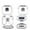 Transparent, variant on Protective Case for AirPods 4 2024 Wireless Earbuds, Transparent Shockproof TPU Case Protective Cover Case  for Airpods 4 with Keychain