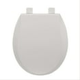 thumbnail image 4 of ChaoLink Toilet Seat, Round Toilet Seat with Toddler Seat Built in, Potty Training Toilet Seat Round Fits Both Adult and Child, with Slow Close and Magnets- Roundbiscuit, 4 of 7