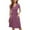 G-Pink, variant on Kcodviy Women Summer Casual Short Button Front Dress Sleeve Dresses Button Down Summer Midi Dresses for Women Knee Length Dress with Wrap Summer Dress Pockets