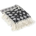thumbnail image 1 of Design Imports CAMZ38922 Black & Grey Colby Southwest Blanket Throw, 1 of 2