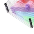 thumbnail image 4 of 3D Pin Art Toy Colorful Plastic Pin Art Board Sculpture Needle Art Toy Classic Needle Board Toy Transparent Frame, 4 of 4