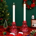 thumbnail image 6 of dajkiuy Christmas Tree Candle Holder, Christmas Taper Candle Holders Decorative Candlestick for Xmas Holiday Party Table Decor Home Fireplace Dining Room Centerpiece, 6 of 6