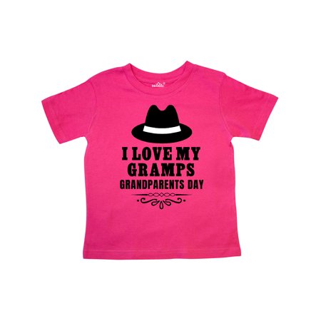 

Inktastic Grandparents Day I Love My Gramps Gift Toddler Boy or Toddler Girl T-Shirt