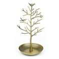 thumbnail image 5 of Jewelry Display Stand, Earring Necklace Holder Tree Tower Rack Hanging Organizer - Ideal for Bangles Pendants Anklet (Brass), 5 of 7