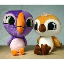 Puffin Rock - Isabelle and Phoenix Plush - Official Merchandise