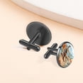 thumbnail image 6 of Kangaroo Stylish Mens Cufflink Set for Formal Attire, Made of Stainless Steel, for Any Occasion, 6 of 6