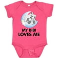 thumbnail image 3 of Inktastic Raccoon My Bibi Loves Me Boys or Girls Baby Bodysuit, 3 of 5