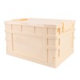 thumbnail image 1 of Folding Storage Box, 16.3x11.8x9.6 Inch 20L Collapsible Storage Bin Stackable Container with Wheels for Organizing Toys Clothes Home Office Pantry, 1 of 7