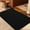 Black, variant on Waffle Bath Mat Grey 36"x24", Boho Woven Modern Bath Rug Mats, Absorbent Non Slip Bathroom Floor Mat, Soft Washable Bath Rugs with Tassels for Bathroom, Bedroom, Kitchen, Shower, Tub