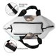 thumbnail image 4 of Balery Cool Cloud White Dragon Bolsa Tote Estilo Estético con Cremalleras, Bolsa de Hombro, Bolsa de Compras Grande y Plegable, 4 of 8