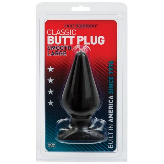 Classic Butt Plug - Smooth - Large