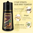 thumbnail image 3 of Hair Dye Shampoo 3 in 1,Professional Semi-Permanent Color Shampoo for Women & Men, Easy To Use,16.9 Fl Oz(Cherry Brown), 3 of 6