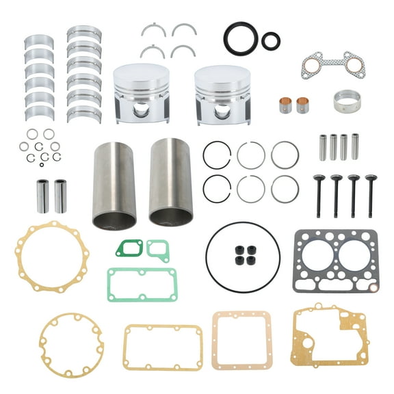 LABLT Z500 ZB500 Engine Overhaul Repair Kit Replacement for Kubota Tractor B5000 B5001 B5100