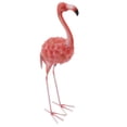 thumbnail image 3 of Flamingo Garden Statue Lifelike Iron Flamingo Statue Color Painting Garden Decoration for Lawn Terrace Backyard, 3 of 8