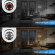 thumbnail image 5 of 4 Piezas Camara Tipo Foco 360° Impermeable De1080 Con Wifi Malubero Blanco, 5 of 5