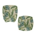 thumbnail image 6 of ZUXONGSY Palm Leaf Office Chair Cover Set of 2 Piece Computer Chair Covers Rotating Chair Protective Slipcover Easy to Install Gaming Chair Cover Suitable for Most Office Chairs, 6 of 7