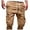 Khaki, variant on Akafmk Summer Cargo Shorts for Men Casual Work Shorts Relaxed Loose Fitting Stretch Hiking Beach Shorts with Multi Pockets, Sizes S-5XL
