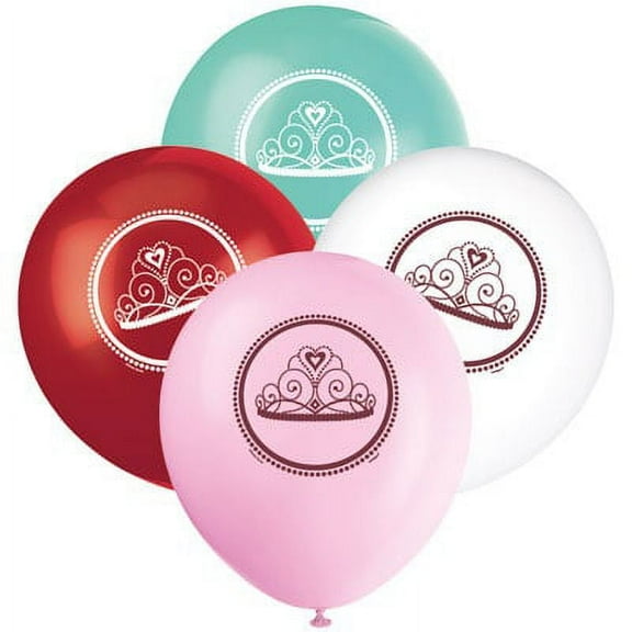Fairytale Princess 12 Inch Latex Balloons (8 ct)