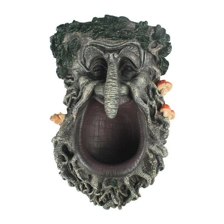Novelty Tree Feeder Old Man Whimsical Sculpture Tree Hugger Outdoor Ornaments Statue