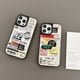 thumbnail image 2 of Rojo Blanco Venta Etiquetas Casetify Espejo Trasero Suave Parachoques Funda De Teléfono A Prueba De Golpes Para IPhone 11 12 13 Pro Max 14 Plus Cubierta, 2 of 4
