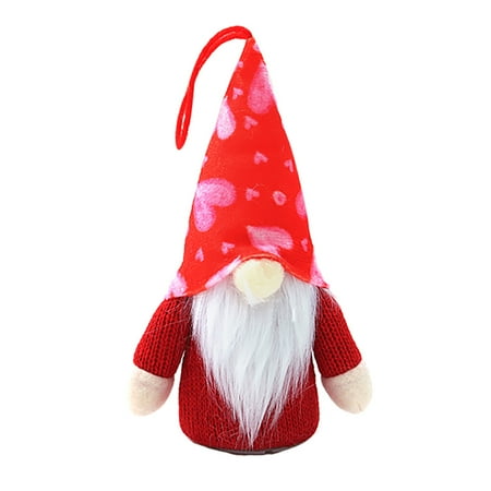 

Weerihhol Christmas Doll Luminous Doll Pendant Doll Decorations Tabletop Home Cute Ornament Holiday Party Props Decorati
