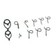 thumbnail image 2 of Traje De Guía De Ojo De Caña De Pescar, Kit De Reparación De Punta De Caña De Pescar Caja De Plástico Fácil Instalación Diferentes Tamaños Disponibles Para Estanque De ANGGREK Otros, 2 of 8