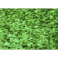 thumbnail image 1 of Ahgly Company Machine Washable Indoor Rectangle Transitional Green Area Rugs, 8' x 10', 1 of 7