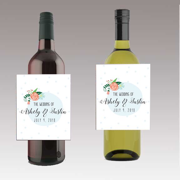 Wine Bottle Labels Wedding