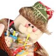 thumbnail image 2 of Toystoory Cesta de dulces de Navidad Papá Noel Muñeco de nieve Ciervo Niños Fruta pequeña Soporte de decoración de Kits de decoración para fiestas mayor, 2 of 6