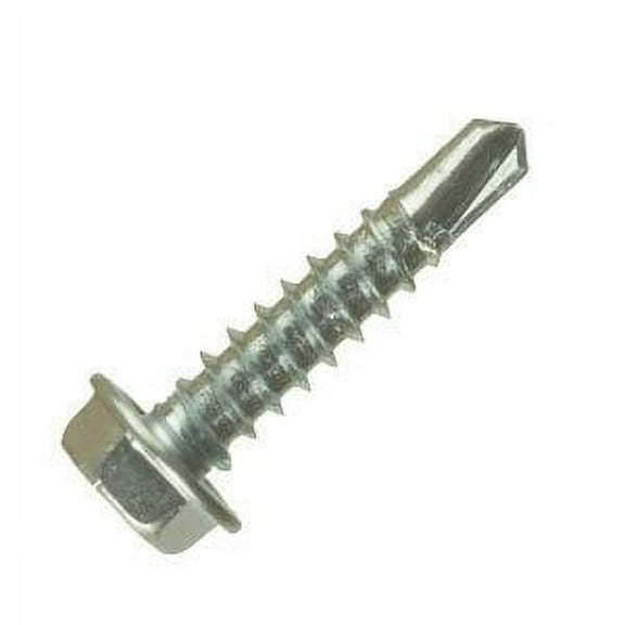 Screw Hex Head Self-Tap Zinc 8 X 1-1/4 50/bx