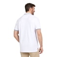 thumbnail image 4 of Chaps Men's & Big Men's Birdseye Polo Shirt with Short Sleeves, Sizes S-2XL, 4 of 5