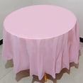thumbnail image 2 of On Sale Huayishang Table Cloth,Polyester Antependium,1 Pack of Circular Tablecloths 84 Inches Available In Nine Colors with Polyester Round Table Covers Stain and Wrinkle Washable Fabric Tablecloths, 2 of 9