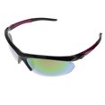 thumbnail image 2 of Mi Amore UV protection Shatter resistant Polycarbonate Semi-Rimless-Sunglasses Black & Red, 2 of 2